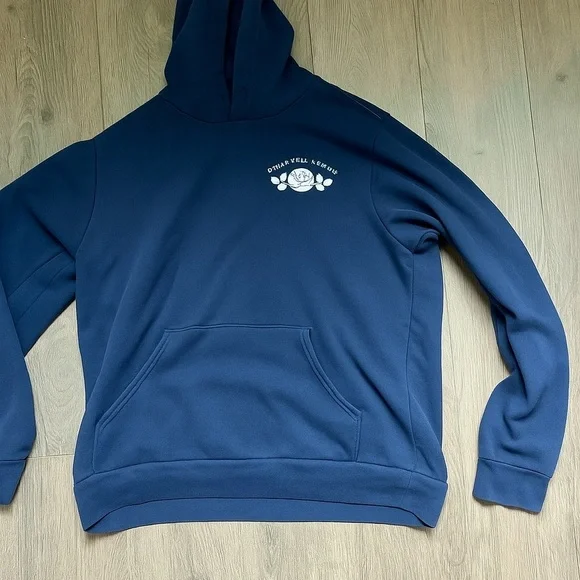 Boozewater Martha’s Vineyard Hoodie Bella Canvas Men’s Large Edgartown navy blue - Picture 2 of 7